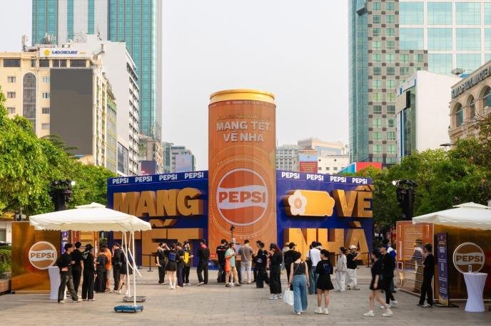 Sự kiện ngoài trời Pepsi Mang Tết Về Nhà