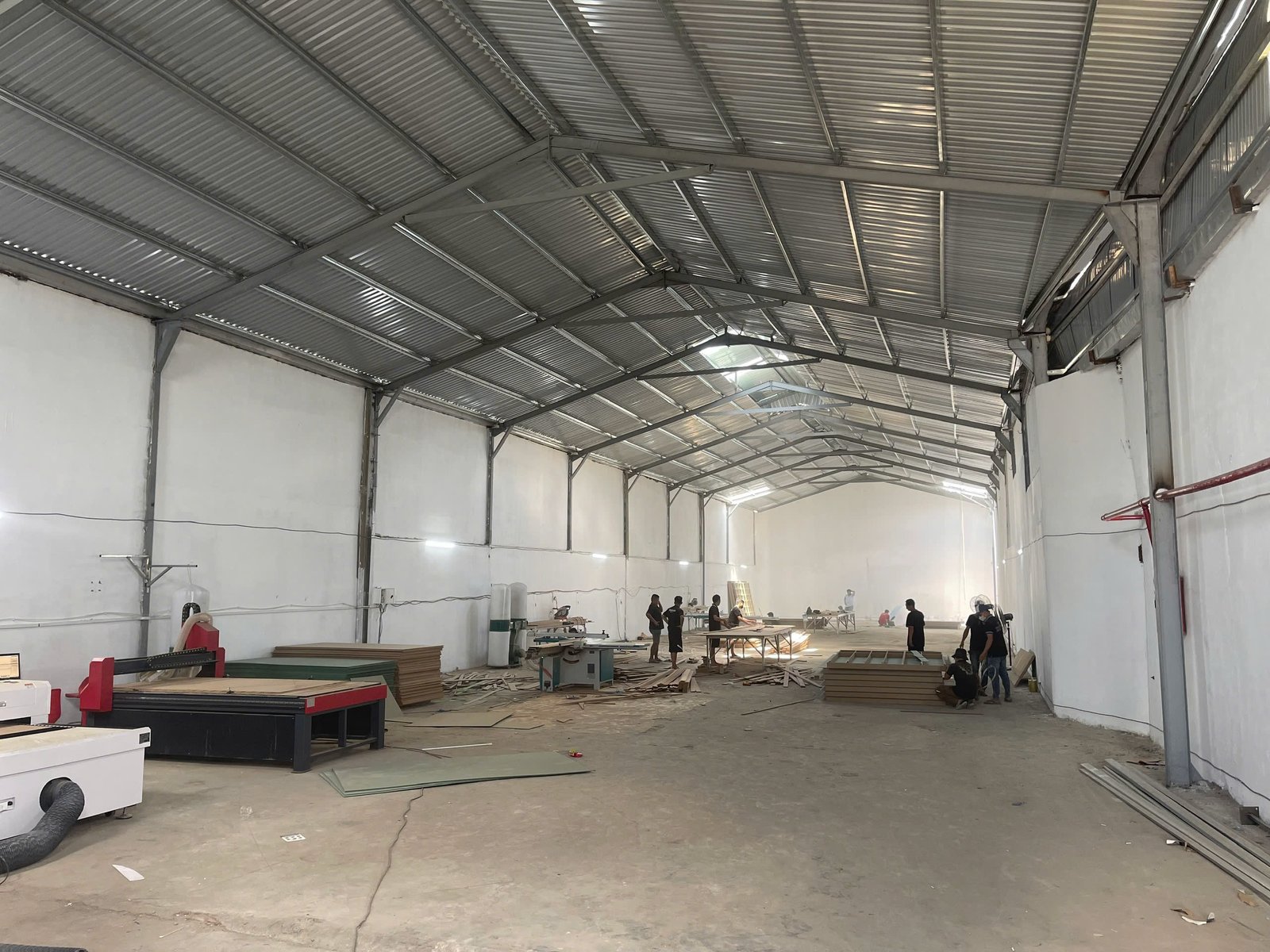 Toàn cảnh nhà xưởng 1.200m² của APro tại Xuân Thới Sơn